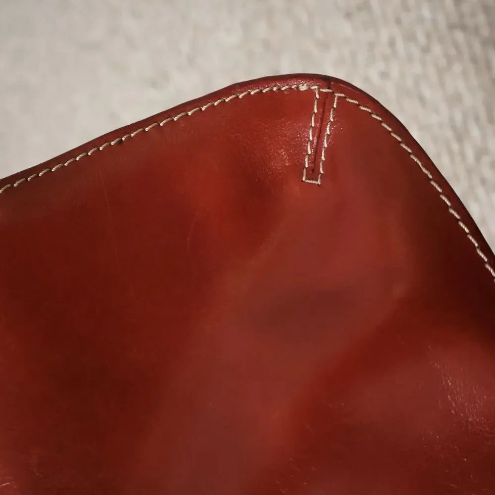 Vintage Wilson's Leather Red Leather Small Shoulder Bag Y2K Moto